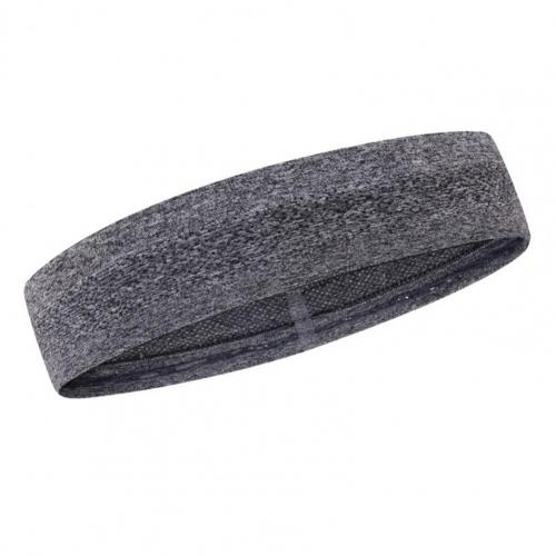 Effectieve Yoga Haarband Hoog-elastische Zorgvuldige Hoofdband Vakmanschap Nylon Athletic Sport Hoofdband Zweetband Voor Fietsen: Grey