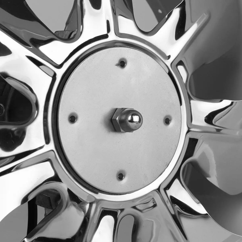 220V Inline Duct Fan Booster Exhaust Blower Air Cooling Vent White