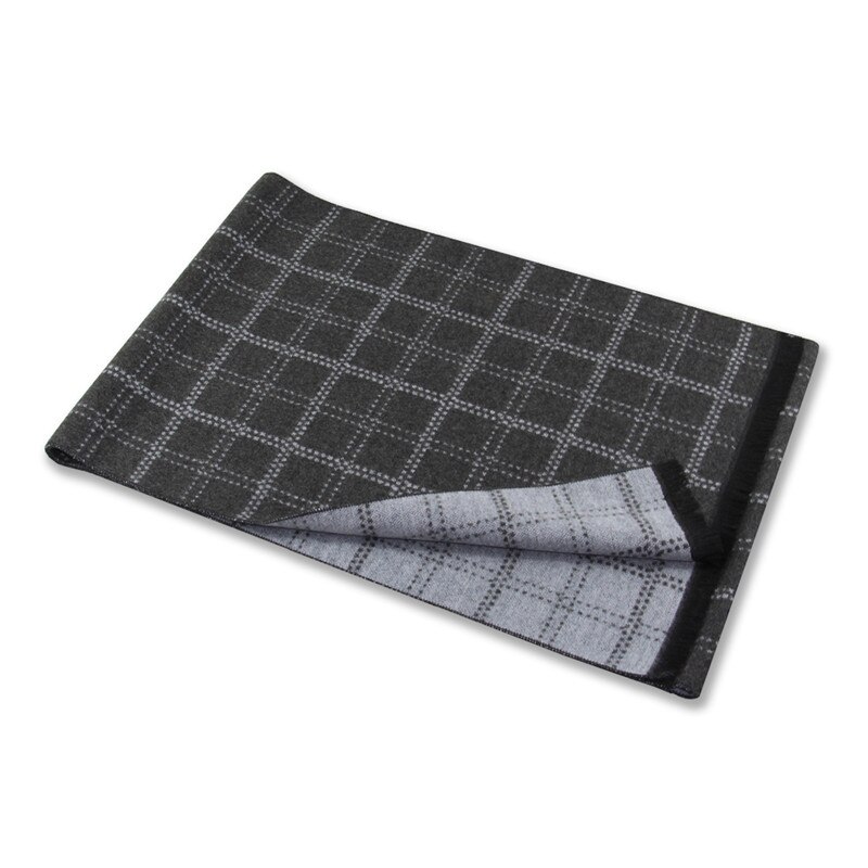 Winter Wol Sjaal Voor Mannen Luxe Sjaals En Wraps Klassieke Bufanda Hombre Warme Plaid Wol Sjaals Mannelijke Mode Echarpe: MK-05