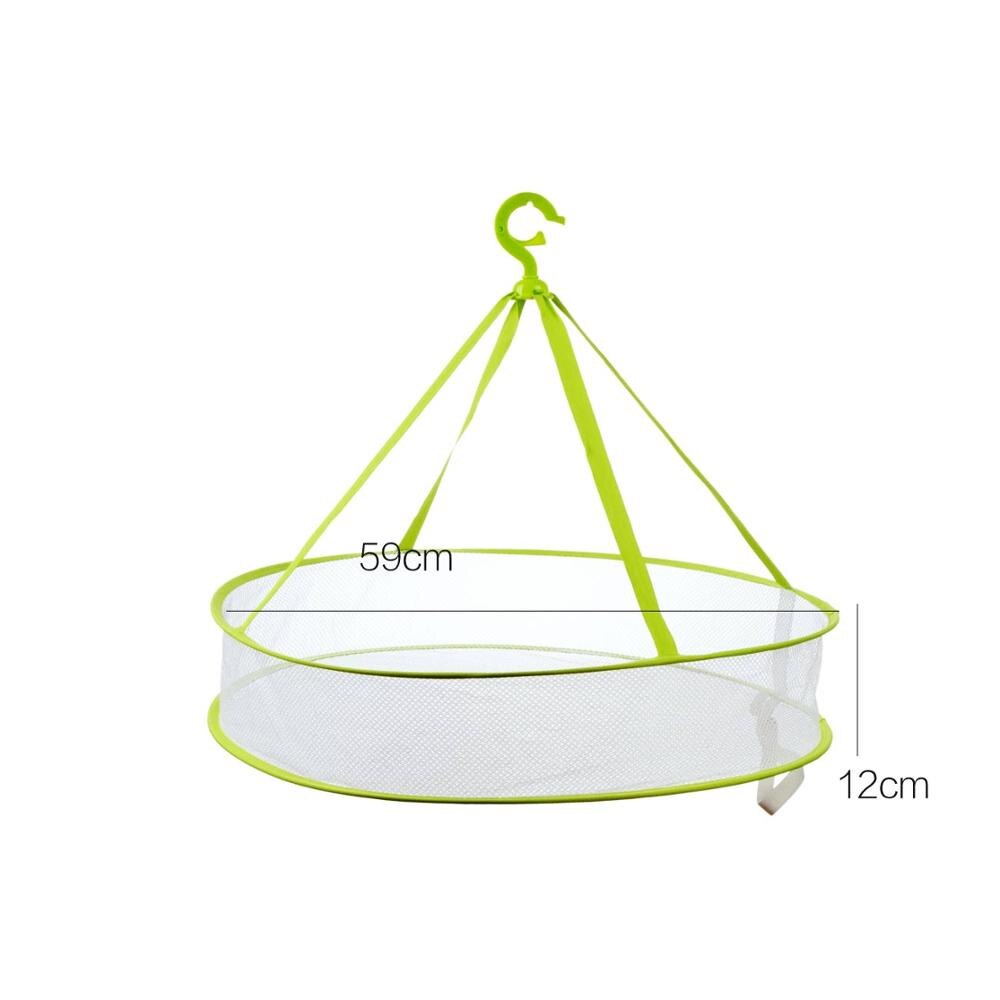 OTHERHOUSE podwójna warstwa suszenia netto bielizna siatka stojak robić suszenia poduszki zabawki netto wieszak wieszak na ubrania duży rozmiar wiatroszczelna: zielony A