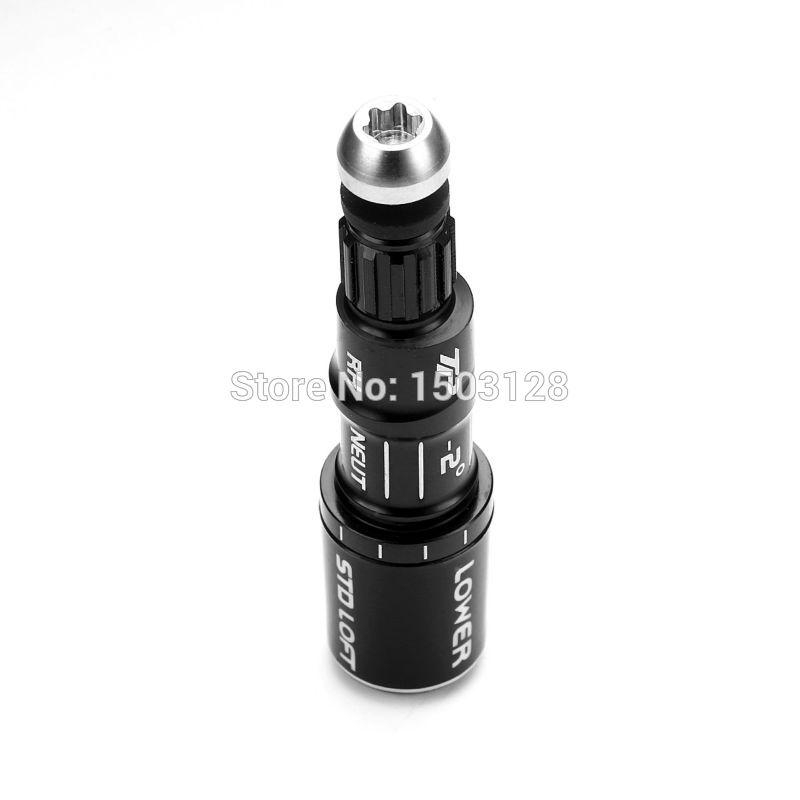1 X RH Black Golf Tip Size .335 Sleeve Adapter Replacement For R15 Driver