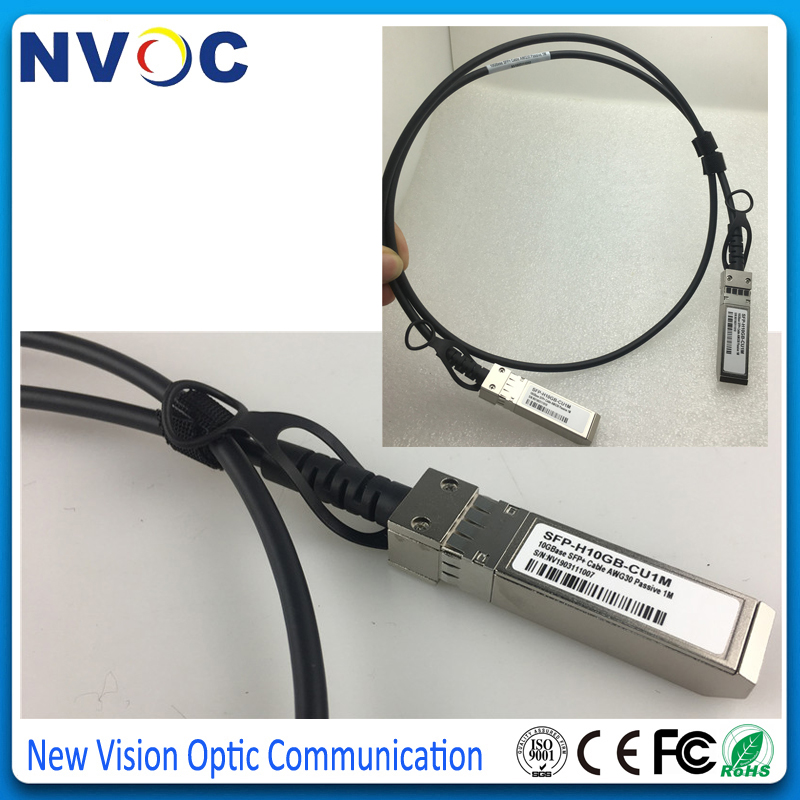 10G SFP+ Copper Twinax 1M 30AWG Direct Attach Passive DAC Cable,Data Storage 10G SFP+ Direct Attach Cable