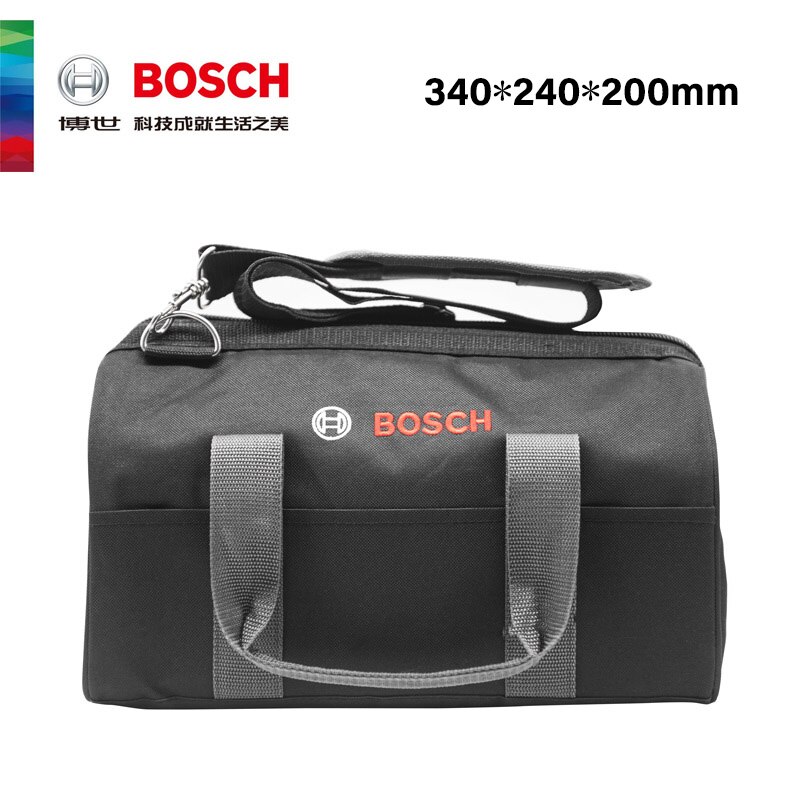 Bosch verktøysett reparasjonsverktøysett, kompatibelt med 18v håndvesker for elverktøy, original veske fra bag med verktøykasse