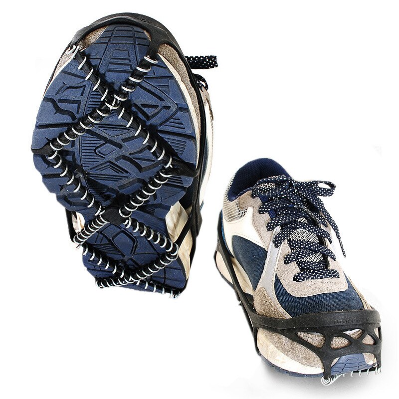 Outdoor Spring Shoe Cover Thick City Simplicity Anti-slip Crampons Mountain Climbing Spikes Anti-slip Booties Snow Claw