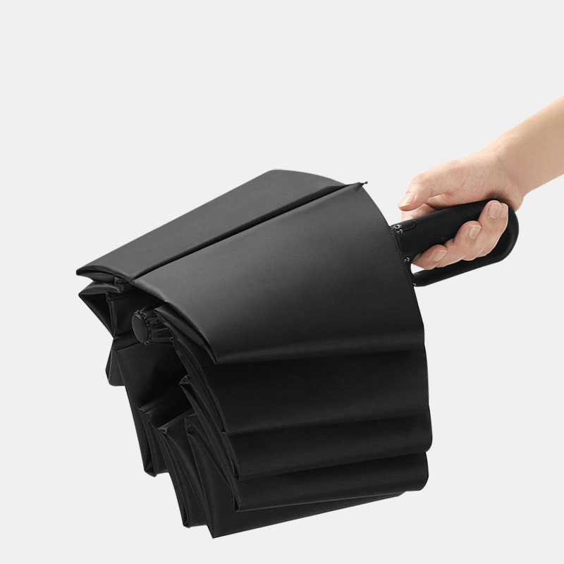 Extra Large Reinforced Wind-resistant Rain-resistant Dual-purpose UV-resistant Fully Automatic Ring-buckle Umbrella
