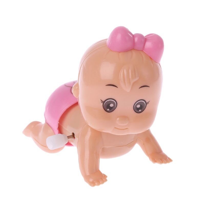 Twist Baby Crawling Crawl Doll Clockwork Doll Wind Up Toy For Boy Girl Party