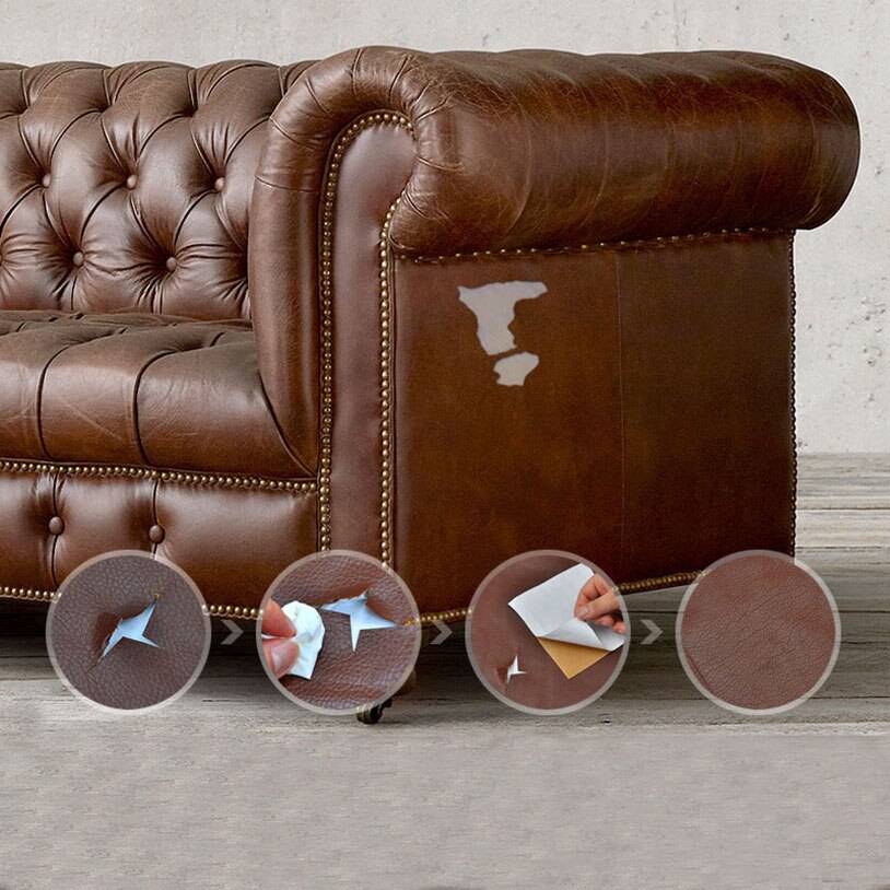 Zelfklevende Faux Synthetisch Leer Pu Patches 50*137Cm Multicolor Sofa Reparatie Auto Stoelen Cover Stickers Decoratie Waterdichte