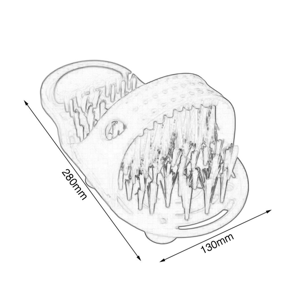 foot care tool shower Feet Foot Cleaner Scrubber Washer Brush Massage feet washbrush skin care tools 1pcs