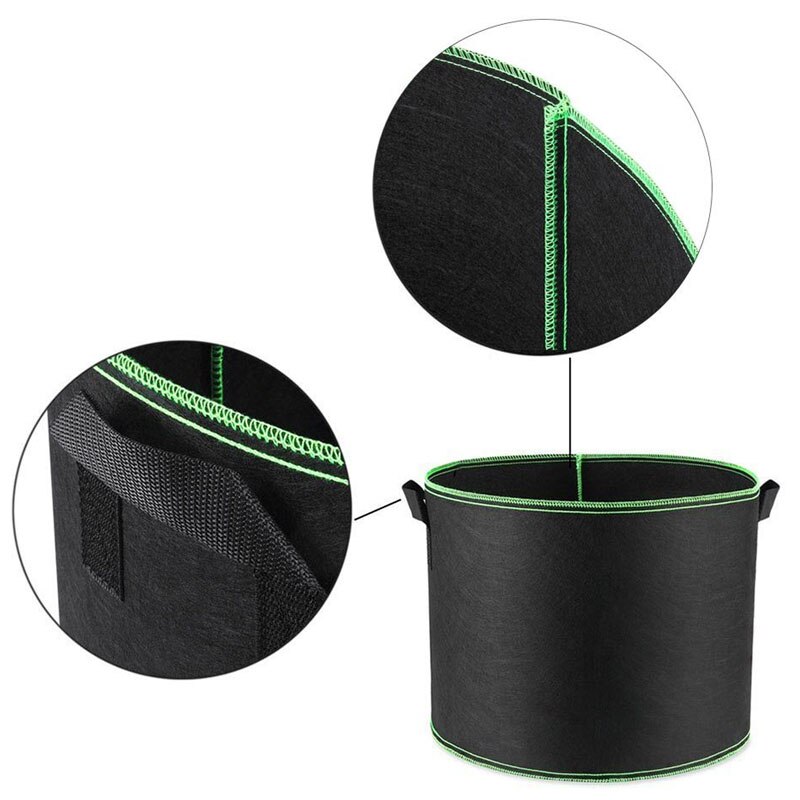 Bolsa De Plantación De Tela De Fieltro, Herramient... - Grandado