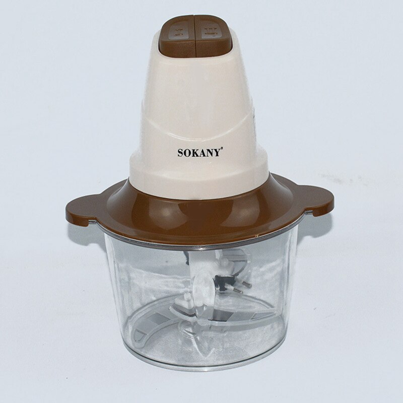 Electric Chopper Meat Grinder 300W 2 Speeds Stainless Steel Blades 2L Capacity Mincer Food Processor Slicer Egg Beater