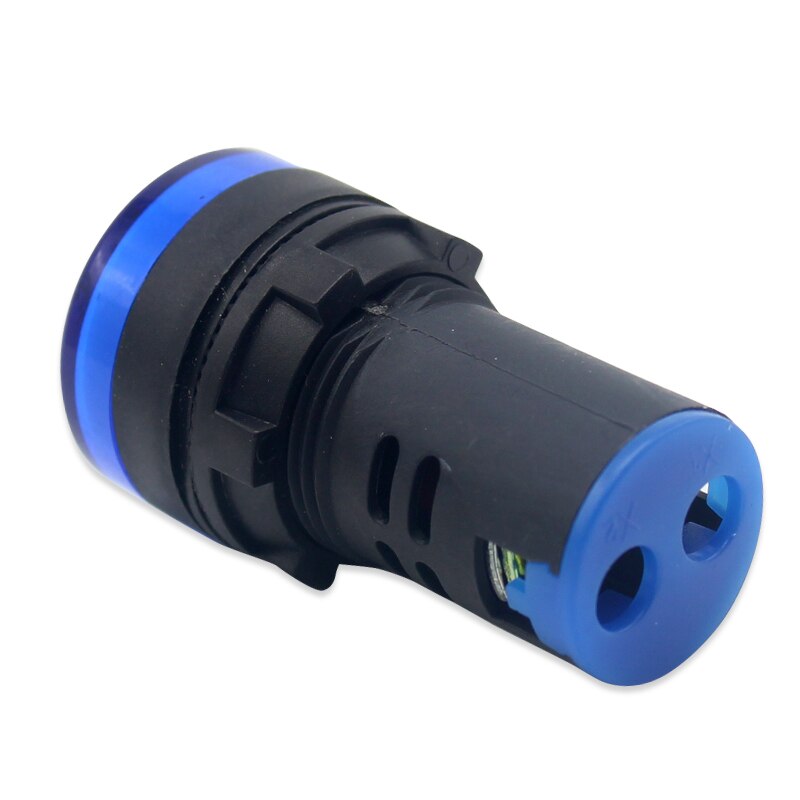 10pcs 12V 24V 110V 220V 380V 22mm Panel Mount LED Power Indicator Pilot Signal Light Lamp AD16-22 Red Blue White Green Yellow