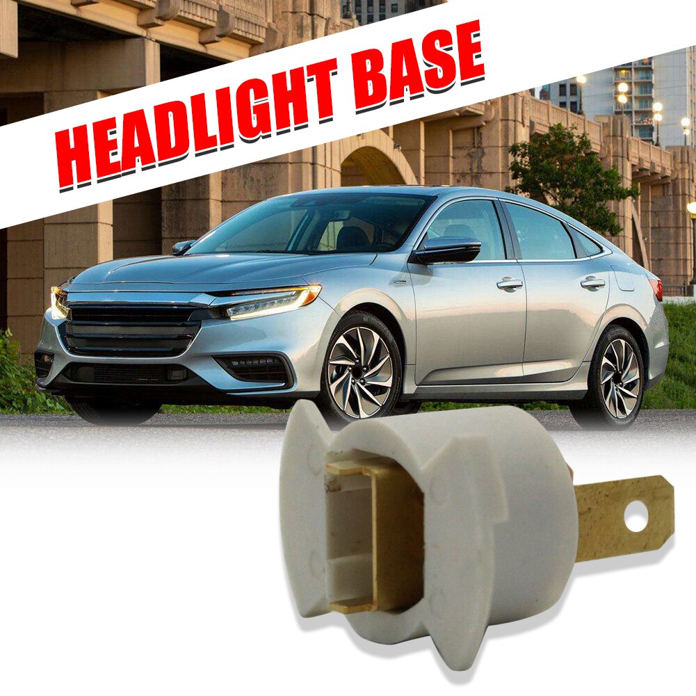 H1 Halogen Headlight Bulb Socket Installa Remove Convenient Simple Holder 33116SD4961 for Honda CR-V Prelude