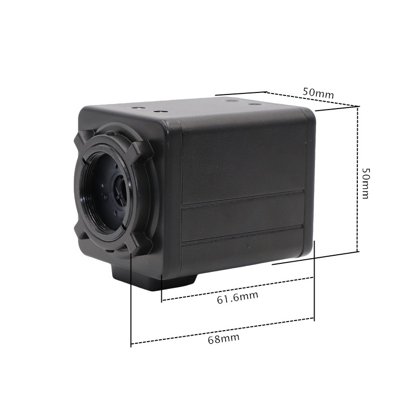 Bullet Camera case,Box Camera case,12V DC port + RJ45 port,CS lens Mount(Only case,No lens)For ip camera