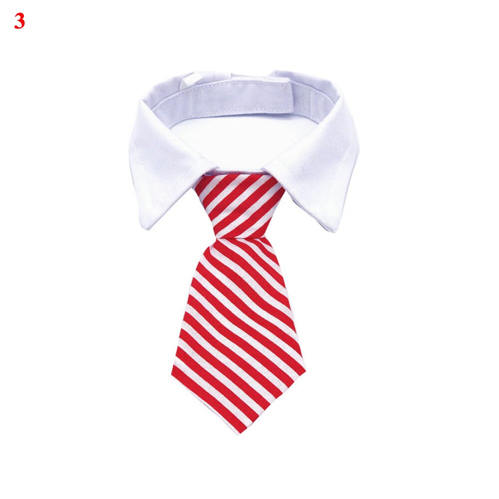 Cravate réglable pour chien et chat, 1 pièce, jouet pour chiot, nœud papillon, collier, vêtements adorables, accessoires pour animaux de compagnie: 3 / S