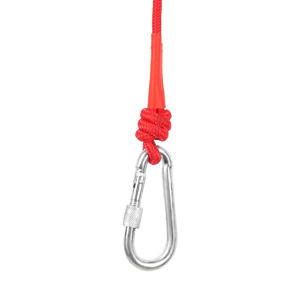 Zinklegering Koord einde Touw einde snap Haak Koord einde Cap Koord Stopper met Ring voor Barrier Touw en Koord Touw Fittings 18mm