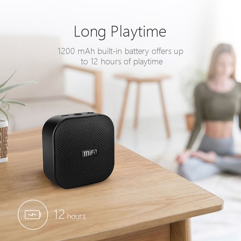Mifa A1 Mini altavoz inalámbrico Portátil con Bluetooth a prueba de agua manos libres altavoces de música estéreo para teléfono al aire libre altavoces para camping