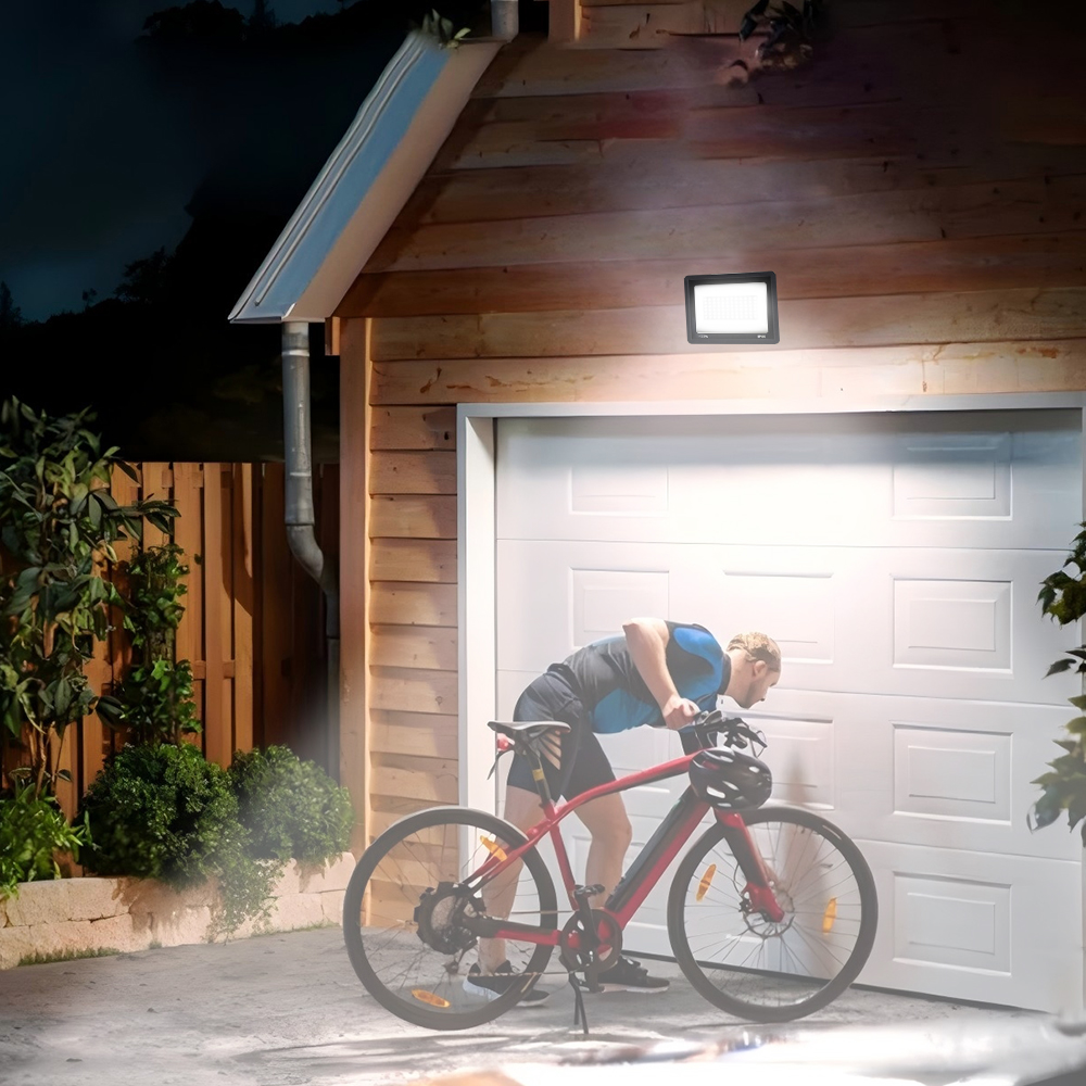 LED Flutlicht 100W 50W 30W 10W 220V Wasserdicht IP66 Reflektor Flutlicht Lampe LED außen Suche Lampe Stelle Außen Licht