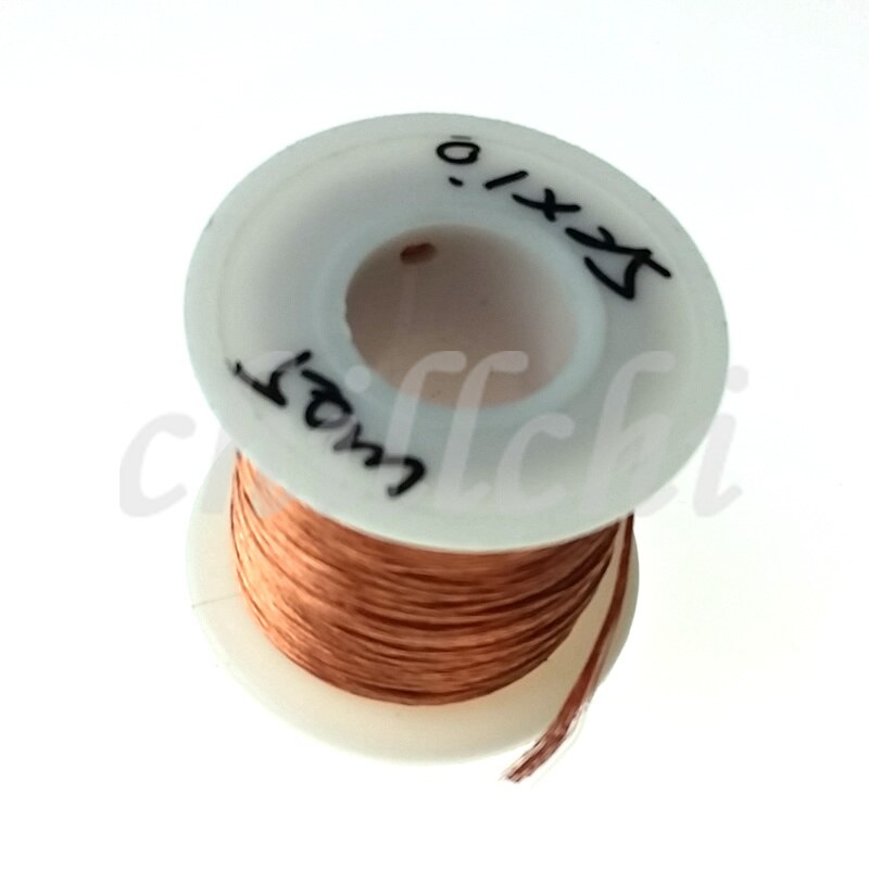 0.1x25 dzielić się swoimi Litz drutu anteny wiązki światła pasma skręstożek wielu pasmo drut miedziany