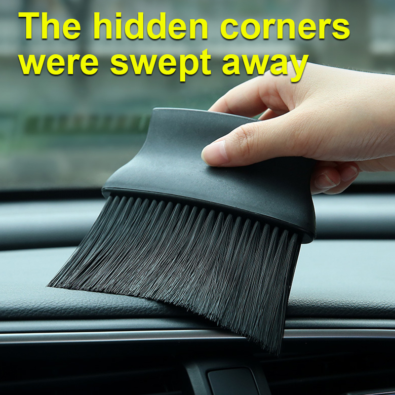 Cepillo de limpieza interior de coche, cepillo de pelo largo para ventilación de aire acondicionado, eliminación de polvo interior de coche, cepillo de pelo suave, herramienta de cepillo para huecos