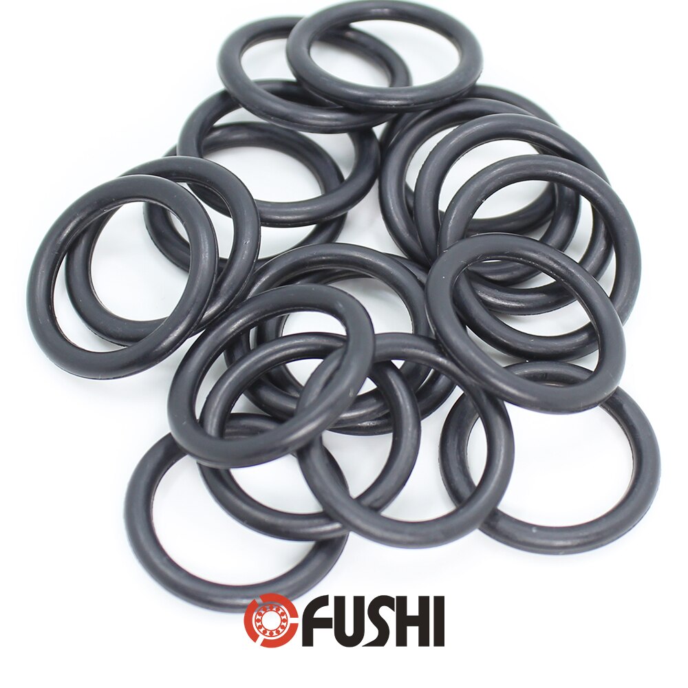 CS1.9mm EPDM O RING ID 5.7/6.2/6.6/7.6/8.5/8.6/8.8*1.9 mm 100PCS O-Ring Gasket Seal Exhaust Mount Rubber Insulator Grommet ORING