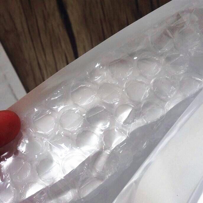 10pcs/lots Blank White Bubble Envelope Pearl Film clear Envelope Courier Bags Waterproof White Mailing Bag Packaging