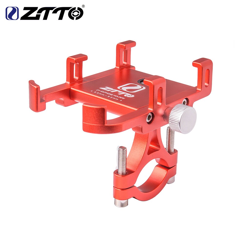 ZTTO – support de téléphone portable pour vélo de route M365, couverture complète, montage universel sur guidon, 22.2 31.8 25.4: Z-83 RED