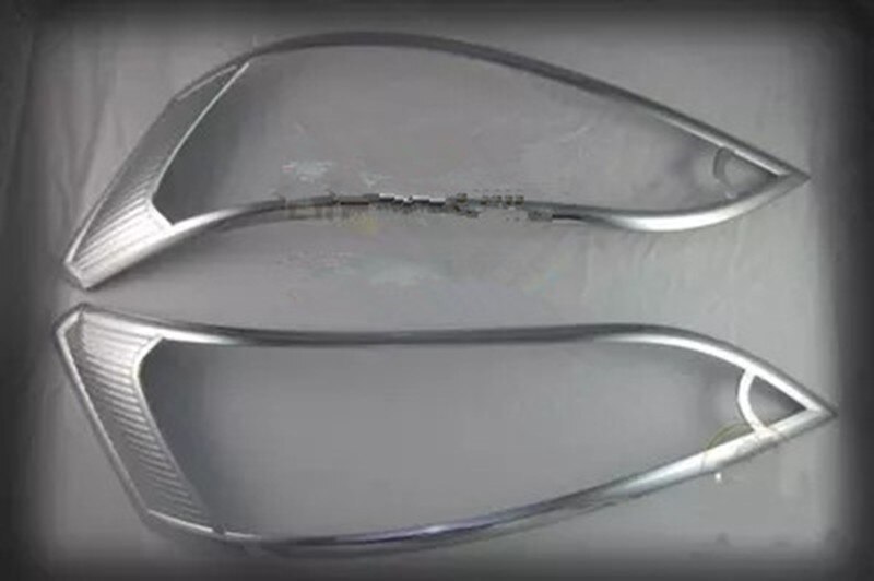 for Nissan NV200 ABS Chrome Front headlight Lamp Cover trim Rear headlight Lamp Cover trim Car styling: 1