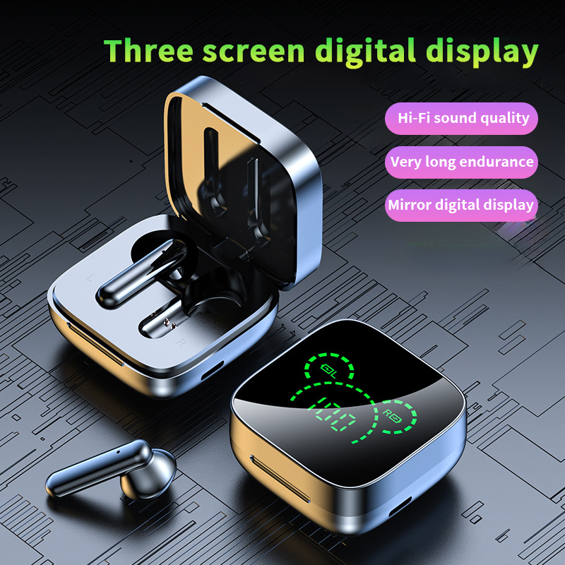 wireless connection compatible headphones High sound stereo Bluetooth earphones