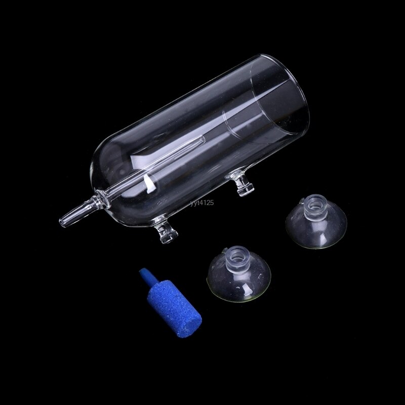 Akvarieglas  co2 diffuser boble luft sten rensning ilt beluftning  yj41: Default Title