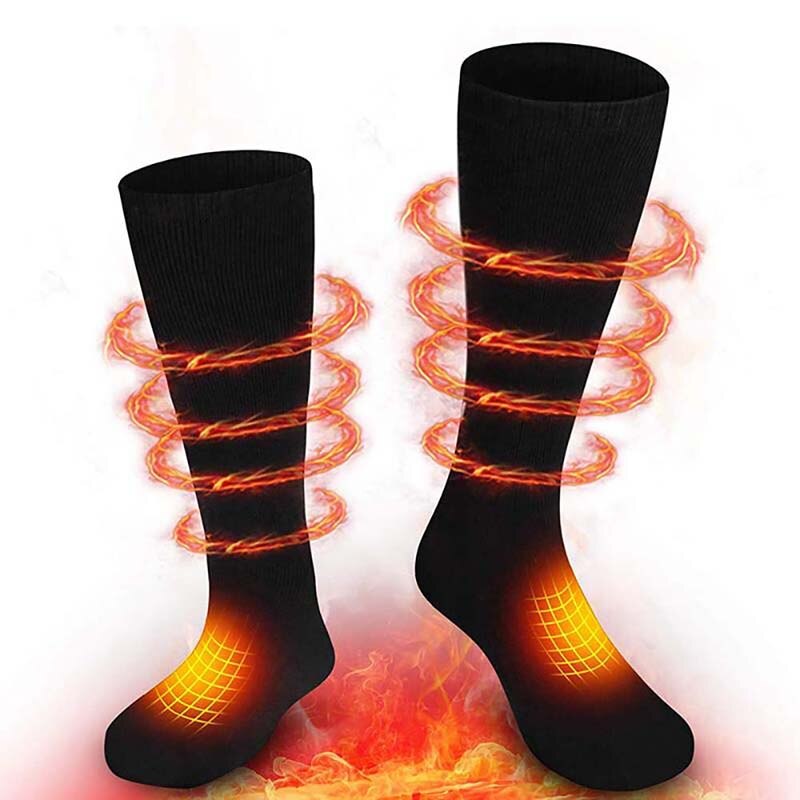 Usb Rechargeable Battery Sock For Winter Sport USB Heating In Winter 2pcs Electric Heated Socks Boot Feet Warmer