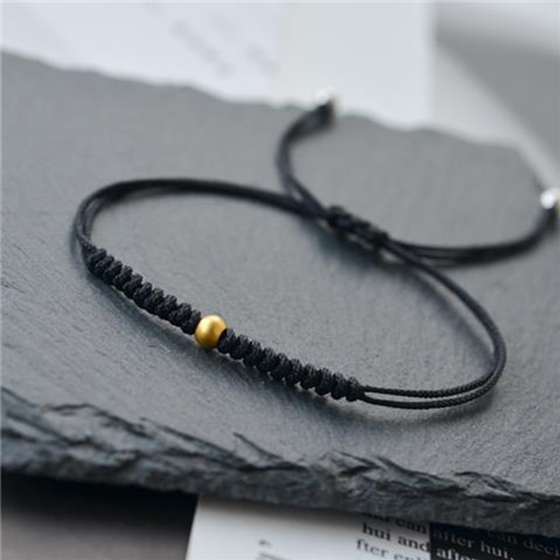 2022 Mode Vrouwen Armband Geluk Rode Touw Geweven Charm Armbanden Voor Mannen Handgemaakte Draad Polsband Voor Koppels: As show 3