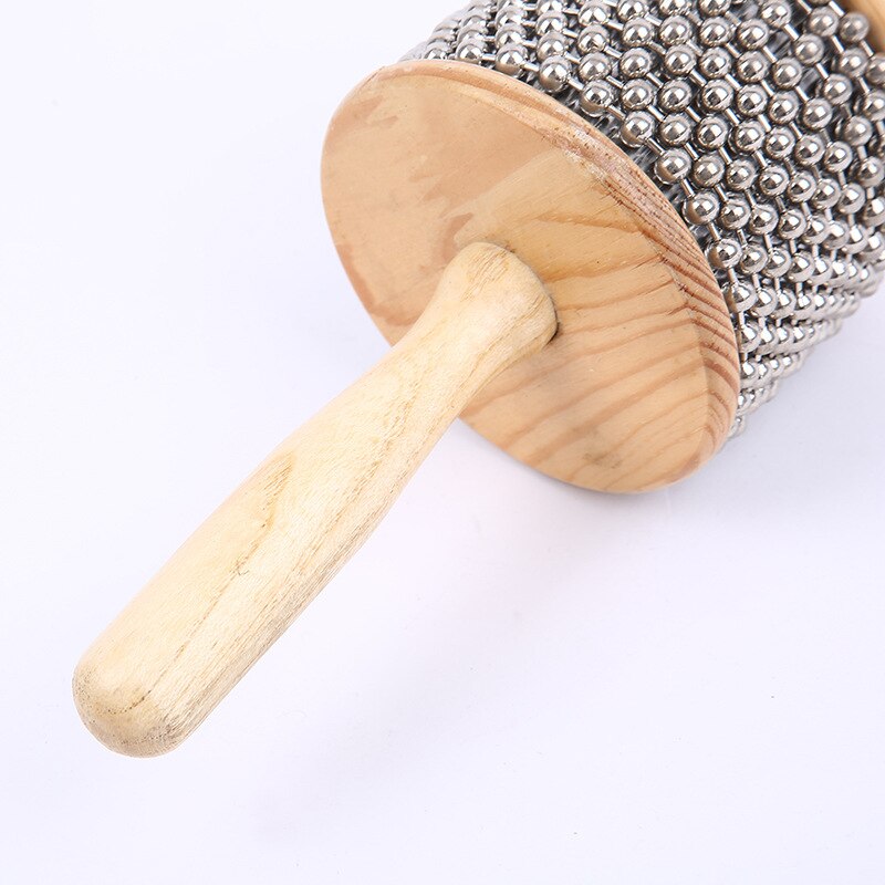 S/M/L Size Wood Wooden Cabasa Student Children Kid Instrument Pop Hand Shaker Percussion Band Tool