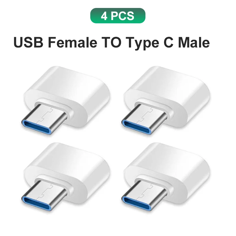 NNBILI OTG USB 3.0 do adaptera typu C typu c żeński na USB męski konwerter dla Macbook Xiaomi Samsung złącze OTG: Rose Gold