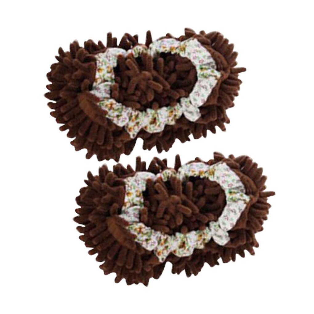 2 Pcs Vloer Dweilen Schoen Cover Floor Mopper Slipper Thuis Floor Cleaner Cleaning Herbruikbare Vloer Dweilen Schoen Cover