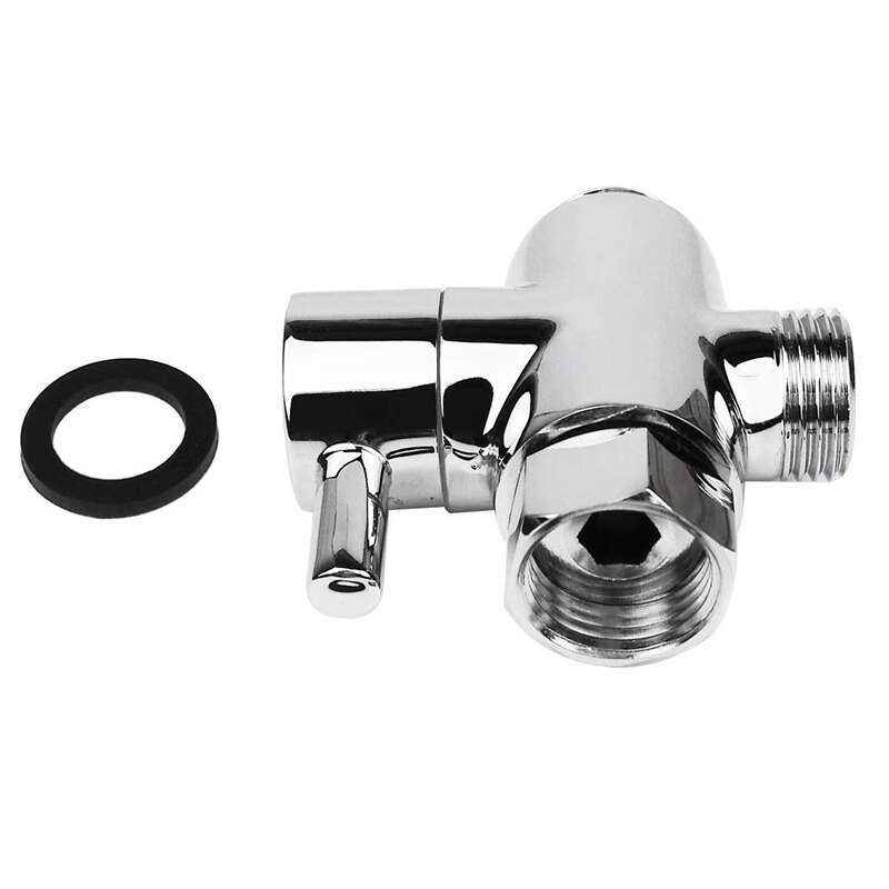 SOLID diverter 3-way diverter valve All 1/2 inch IPS shower system spare part, copper chrome plating