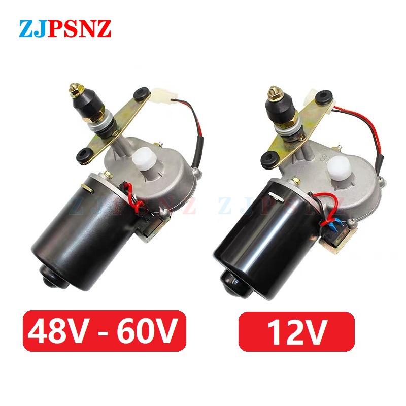 Wiper Blades Electric Boneless Wiper Motor Electric Wiper Motor With Switch Electric-Bike Tricycle Wiper Acessories 12V 48V 60V