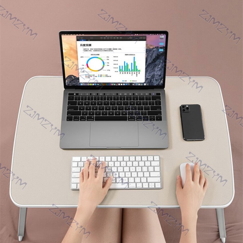 Tragbare Bett Sofa Laptop Tisch Notebook Halter Faltbare Faul Computer Tisch Schlafsaal Studie Tisch Schreibtisch Home Möbel