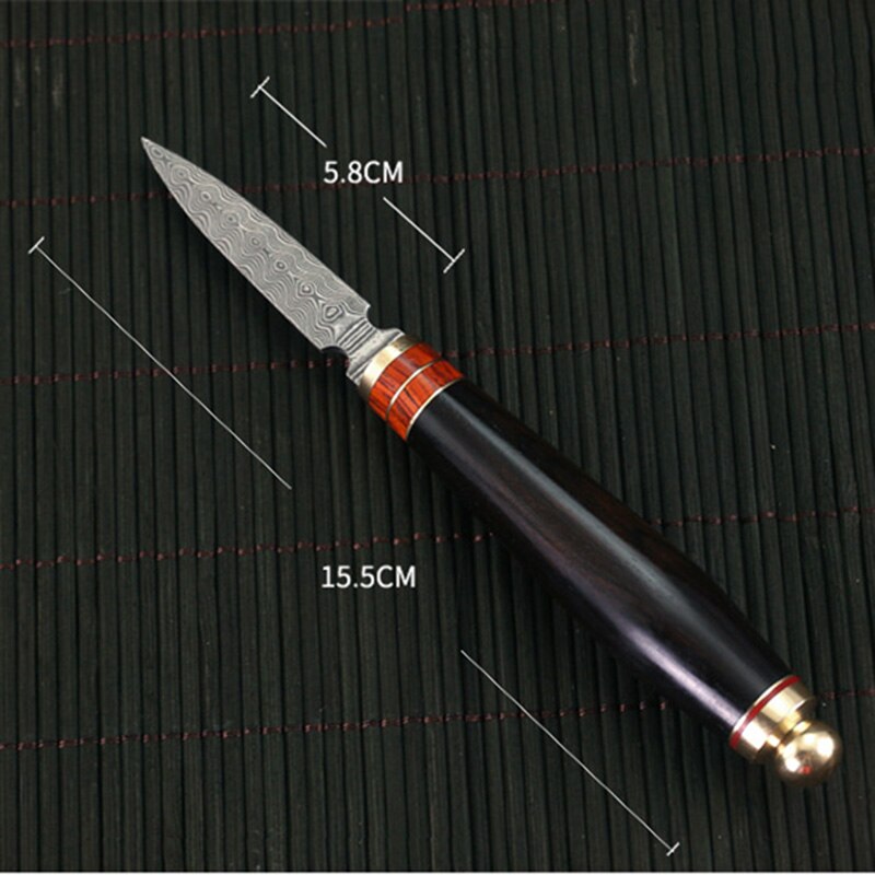 Tea Knife Needle Puer Tea Tools damascus Cone Needle Breaking Prying Tea Brick knife Tool