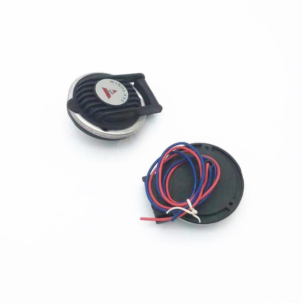 1 par ankarvinsch innehåller 1 up och 1 ner för båt marint ankarspel fotbrytare 12v or 24v svart abs