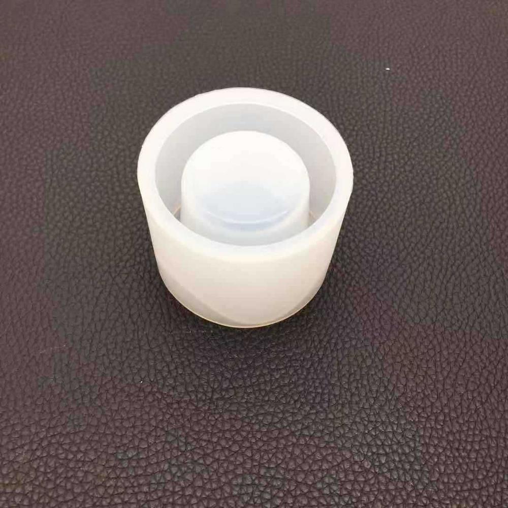 DIY Cystal epoxy Resin silicone aroma candlestick mirror Mold plaster hand made pendant Mold jewelry Making Tools
