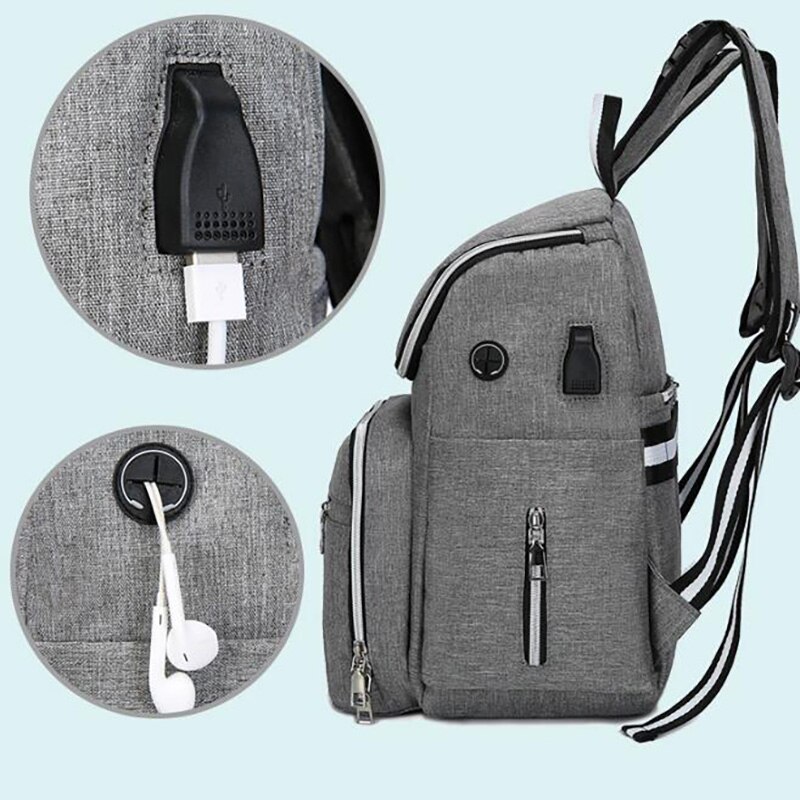 Baby Tassen Voor Mama Grote Rugzak Luiertas Voor Wandelwagen Luiertas Waterdichte Kinderwagen Draagbare Tas BRW008