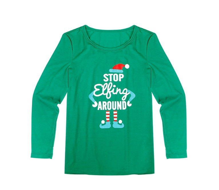 Familie Weihnachten Pyjama einstellen Familie Passenden Kleidung Weihnachten Party Kleidung Erwachsene freundlicher Pyjama einstellen Baumwolle Baby Karosserie Nachtwäsche