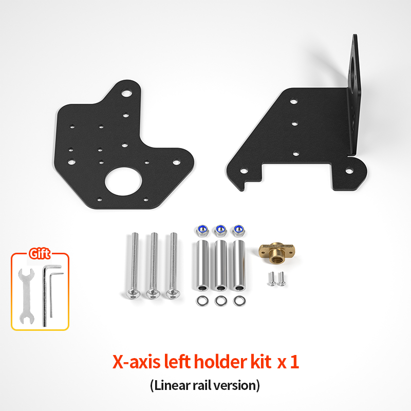 DIY 3D Drucker Dual Z Achse X Achse Linear Schiene Upgrade Kit für Creality Ender 3/Ender 3 Pro/Ender 3 V2 3D Drucker Teile: Rot
