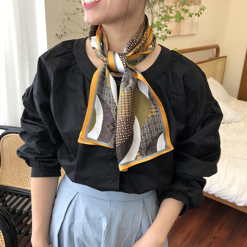 de 100% pañuelo de seda auténtica nueva de lujo bufandas mujer chal de Pashmina Hijab Foulard ponchos y bufandas