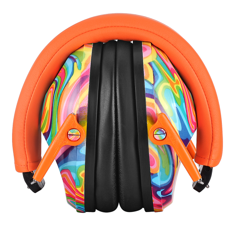 PROHEAR Kids Earmuffs Set Passive Noise Reduction Ear Protection for Children Autism Cartoon Print Ear Muffs Hearing Protectors