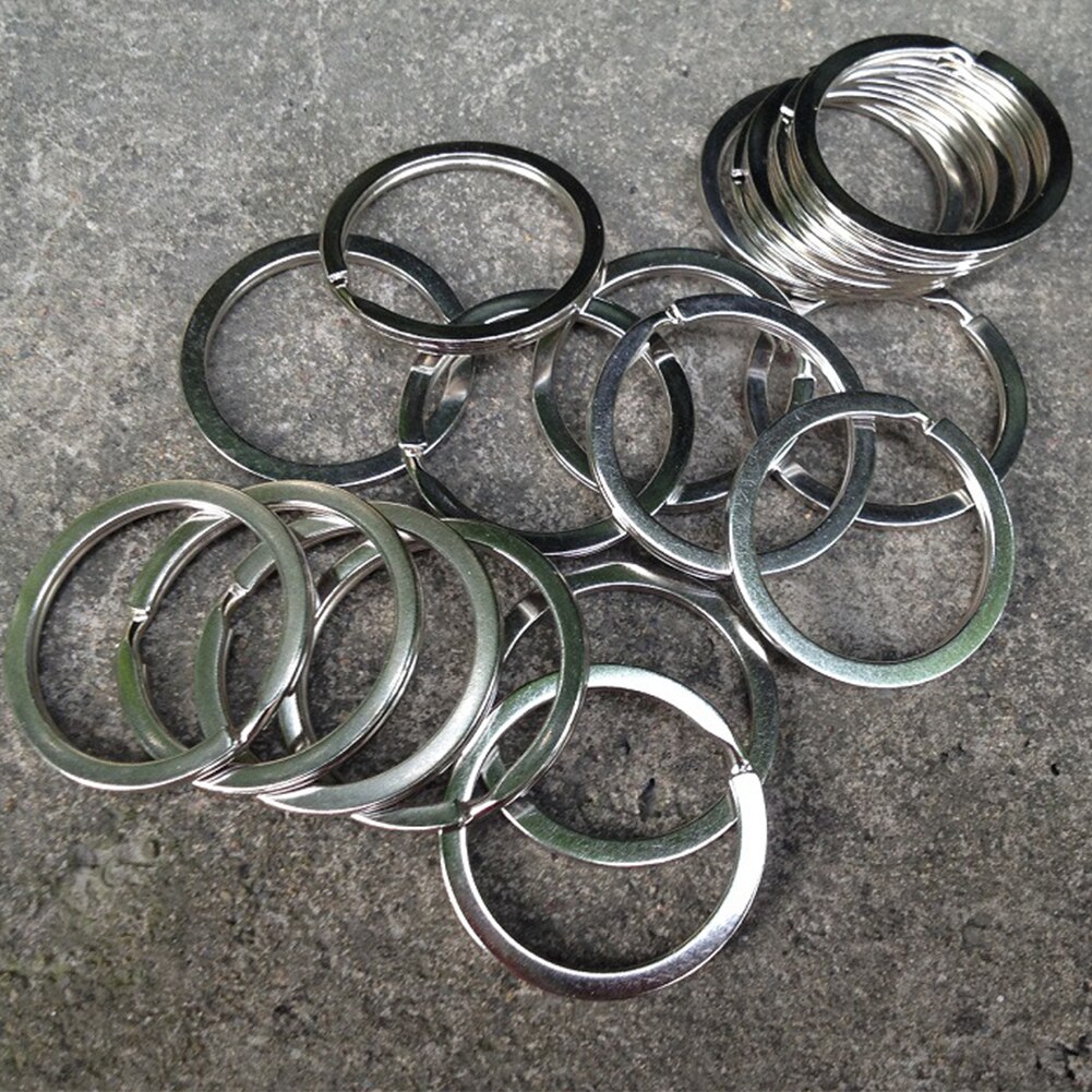 10 PCS 32mm Strong Solid Split Flat Key