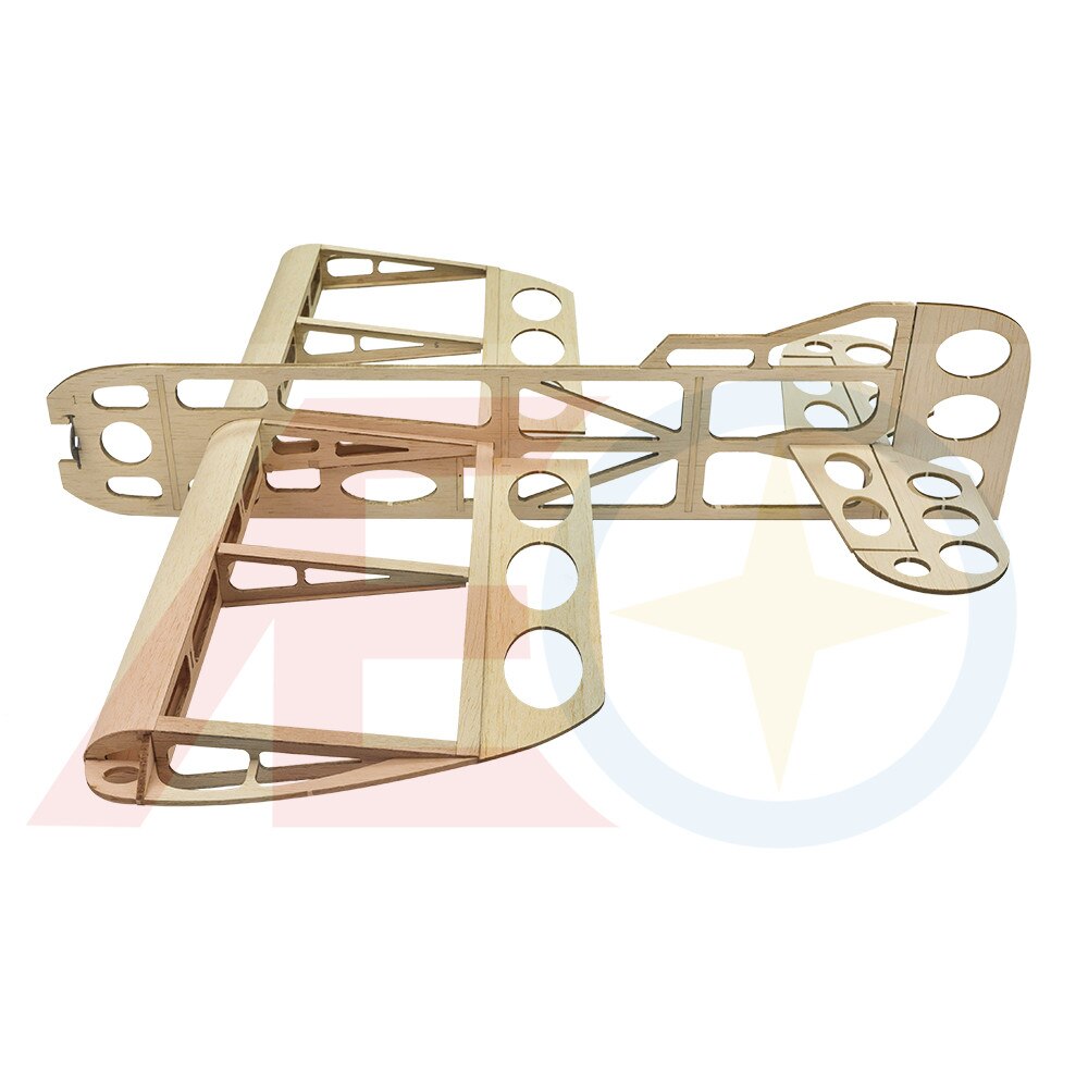 modèle d'avion en bois Balsa GEEBEE 600mm envergure Kit Balsa modèle en bois/avion en bois pour bâtiment d'entrée de gamme