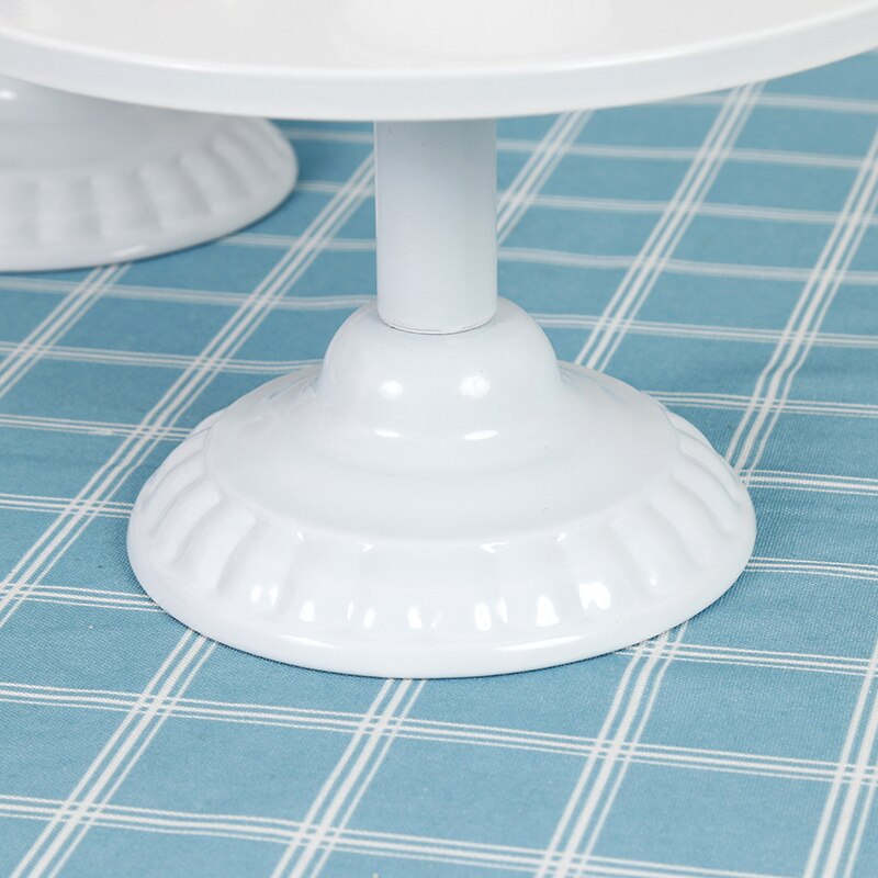 8/10/12inch wrought iron cake stand afternoon tea dessert tray birthday party Home party display stand fruit plate pink gold