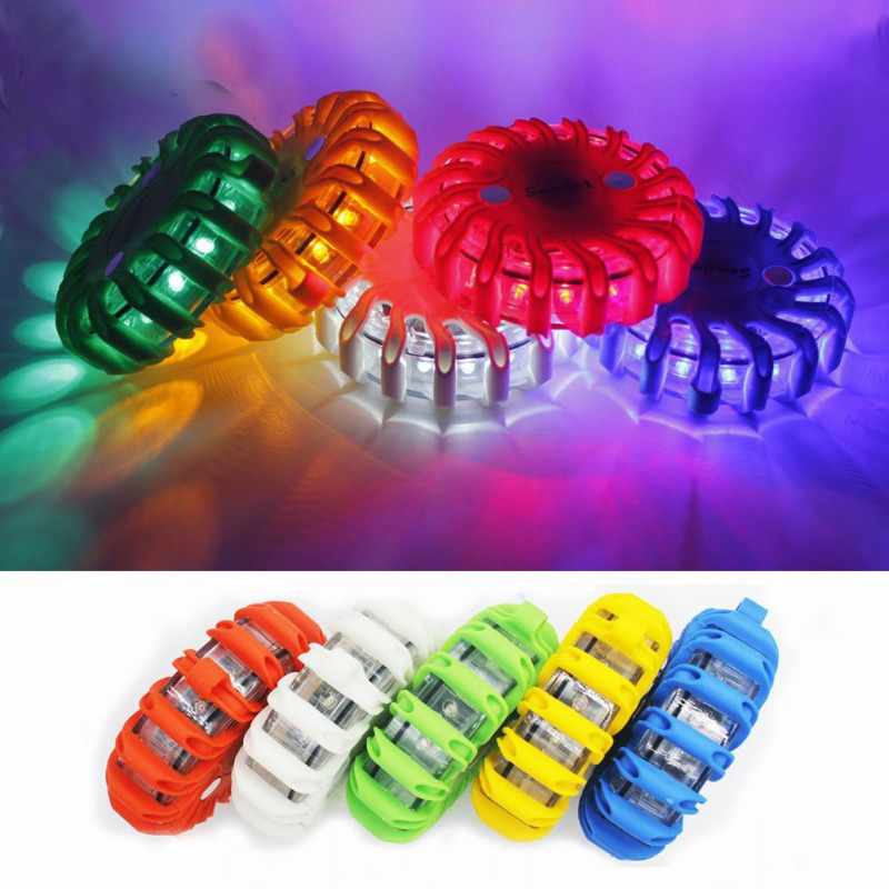 Mini-led 8- moodi hätäturvallisuus tienvaroitusvalo vilkkuva varoitusvalo magneettinen pohjalevymajakka auton kuorma-auton veneeseen