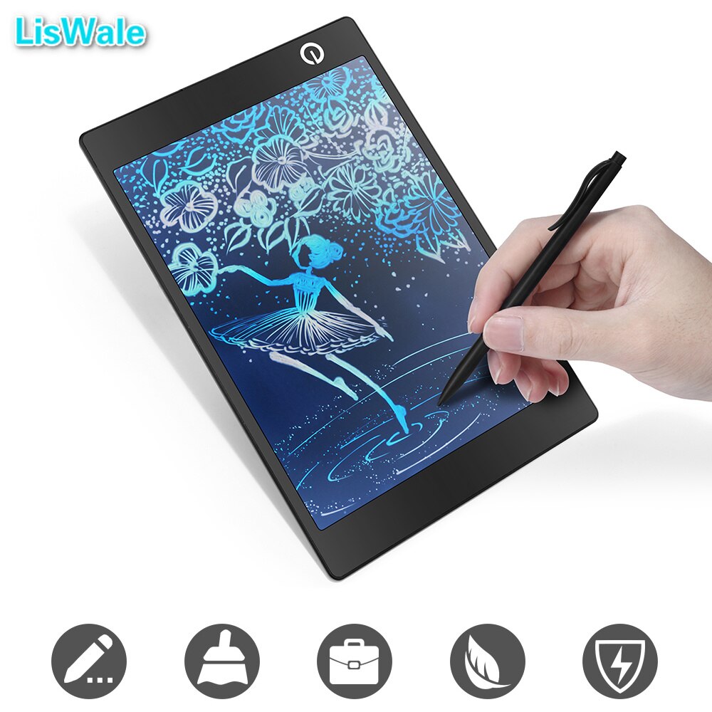 9.7 Inch LCD Digital Writing Drawing Tablet Handwriting Pads Portable Electronic Graphics Board mesa digitalizadora